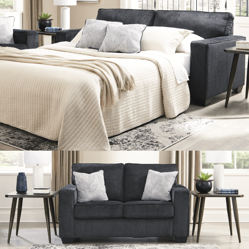 Altari Sofa Sleeper and Loveseat Set by Ashley product image