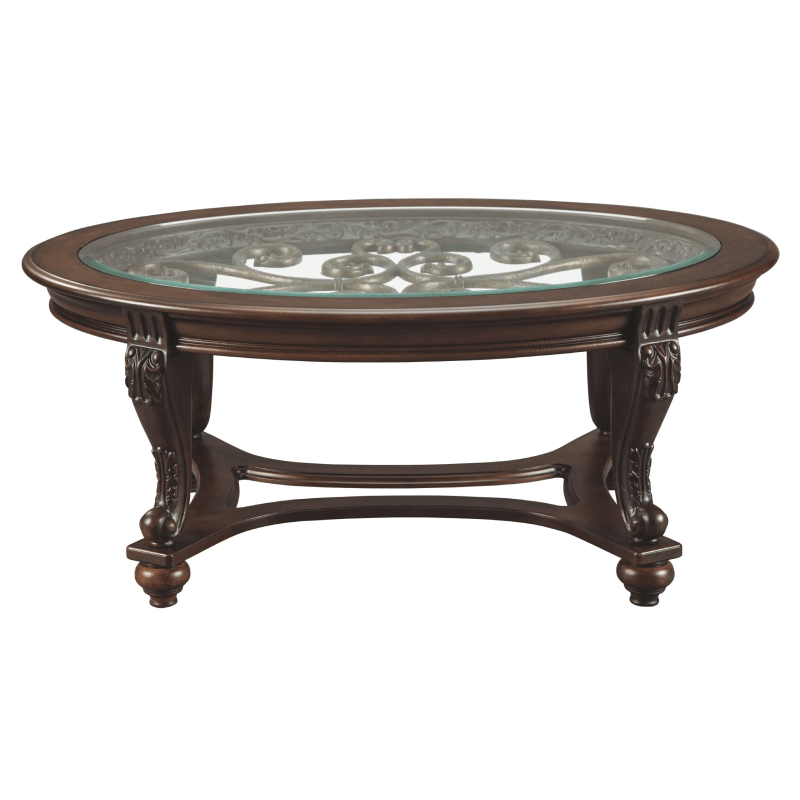Norcastle Oval Coffee Table by Ashley