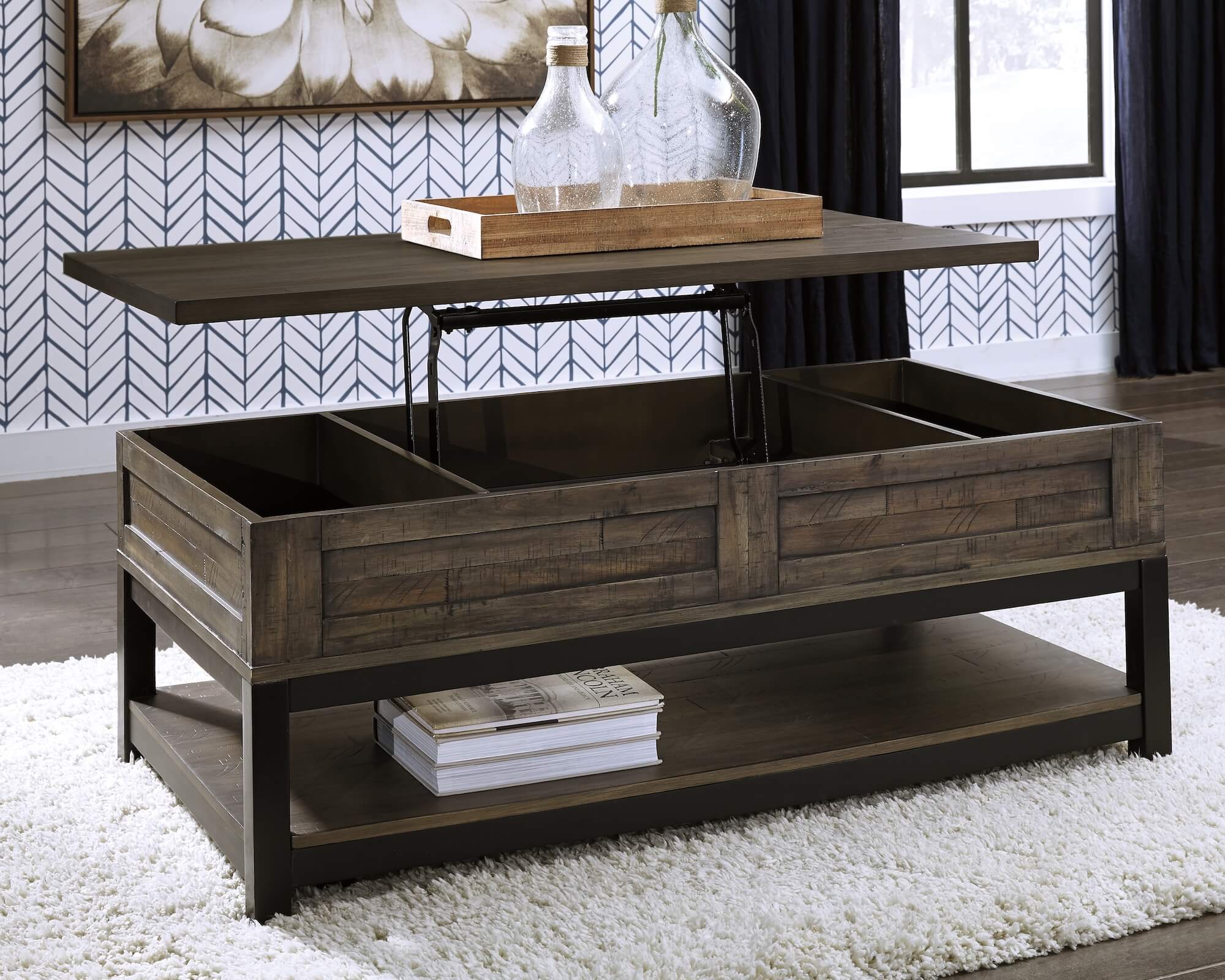 Johurst Lift-Top Coffee Table by Ashley