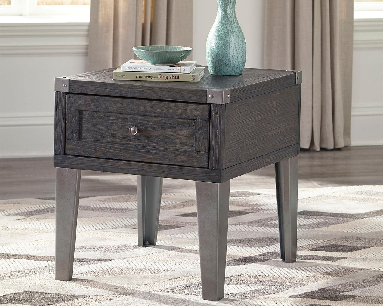 Todoe End Table with USB Ports & Outlets by Ashley
