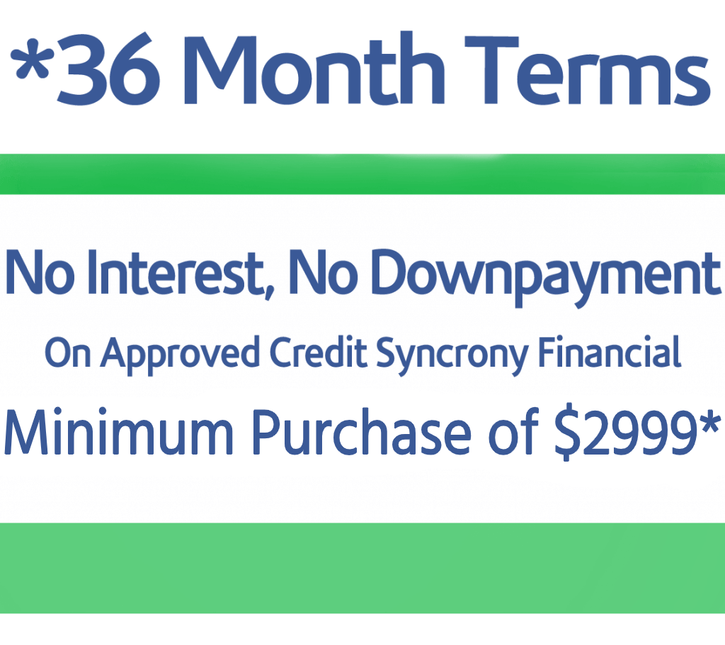 36 Month Financing Promotion image