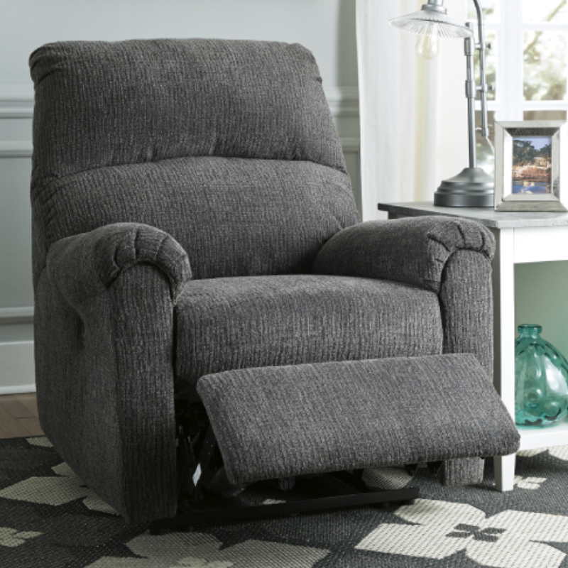 McTeer Charcoal Recliner by ashley product image