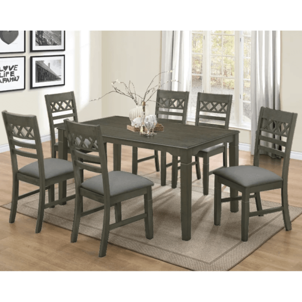 Matrix Dining Set by Casa Blanca edited for accuracy product image