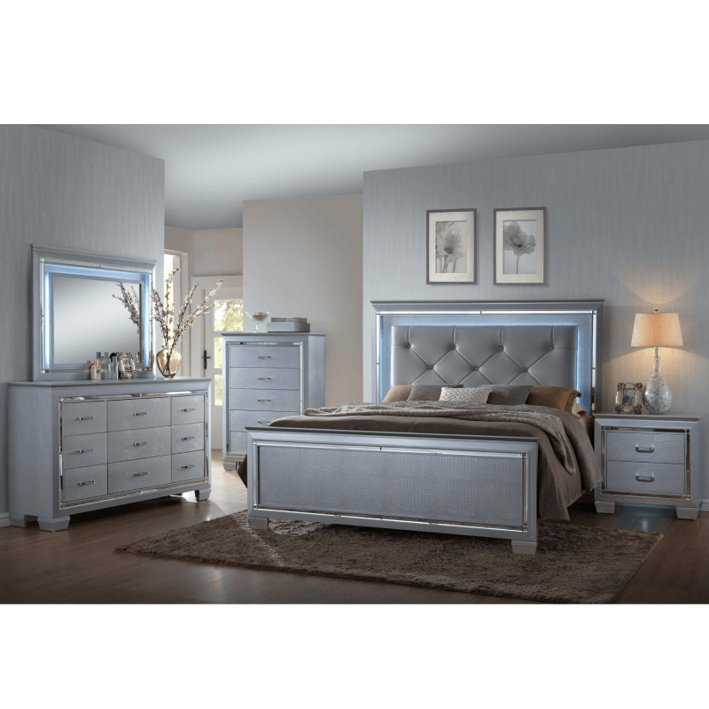 Lillian Queen Bedroom Set By Crown Mark