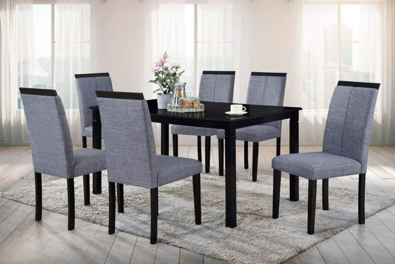 Carla 7 piece dining set by Casa Blanca Furniture product image