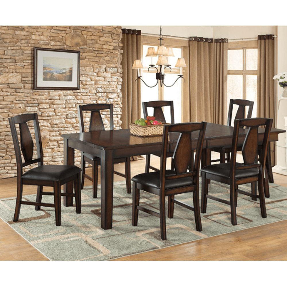 Tuscan Hills 7 Piece Dining Set by Vilo Home