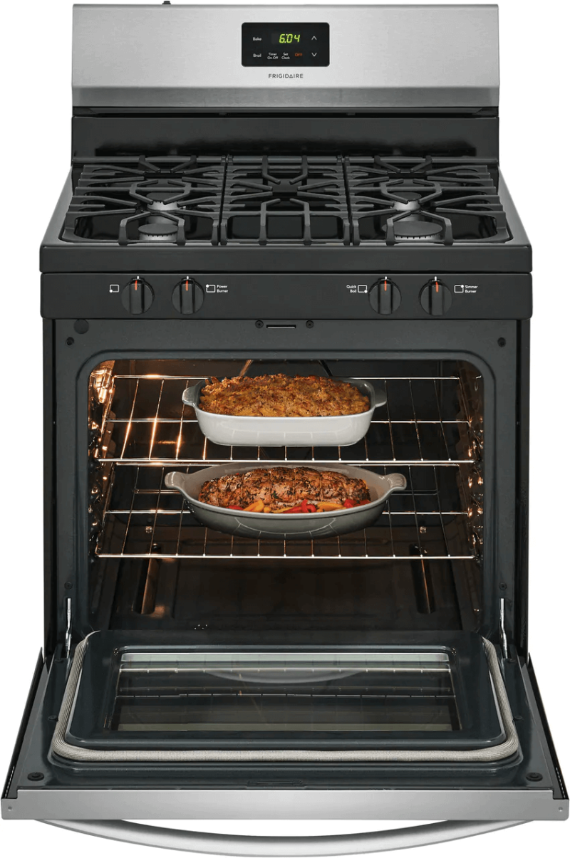 FCRG3051AS Frigidaire Gas Stove oven open product image