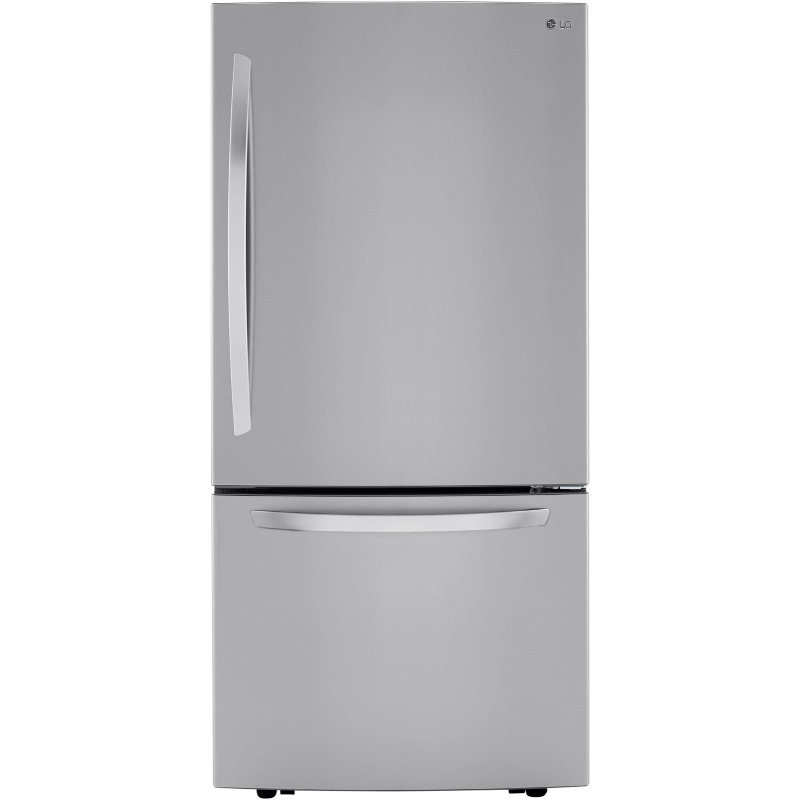 LRDCS2603S LG Freestanding Bottom Freezer Refrigerator with 26 Cu. Ft. Capacity product image