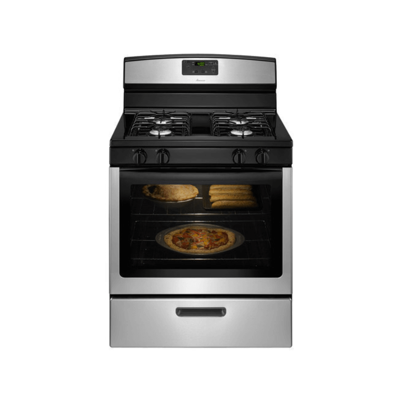 Amana AGR5330BAS 5.1 Cu. Ft. Freestanding Gas Range in Stainless Steel product image