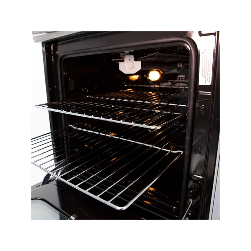 Avanti GR2013CSS Gas Range, 20", Black,Stainless Steel oven closeup
