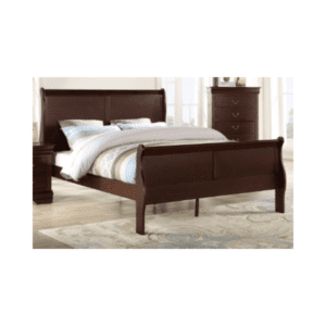 Louis Philip Bed in Cherry By Crown Mark – Full