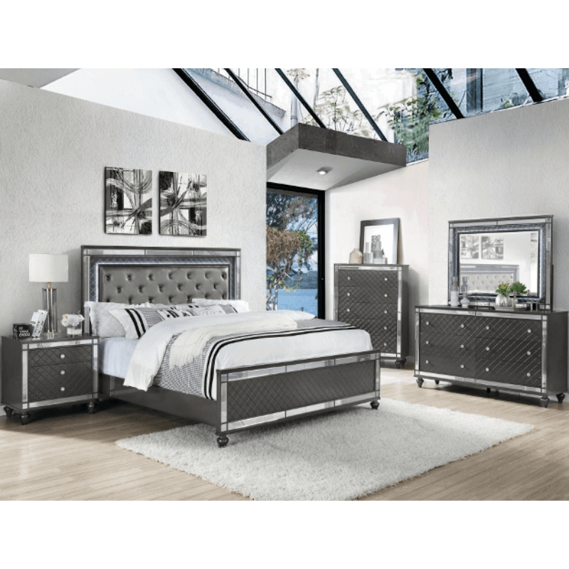 Refino California King Bedroom Set by Crown Mark
