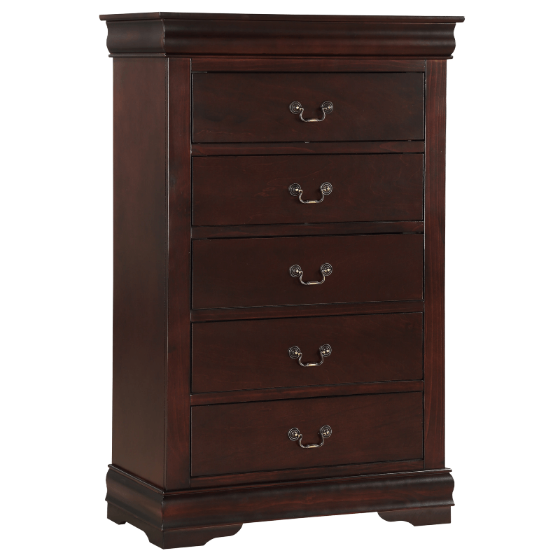 Louis Philip Chest in Cherry By Crown Mark