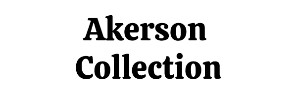 Akerson Collection logo banner image