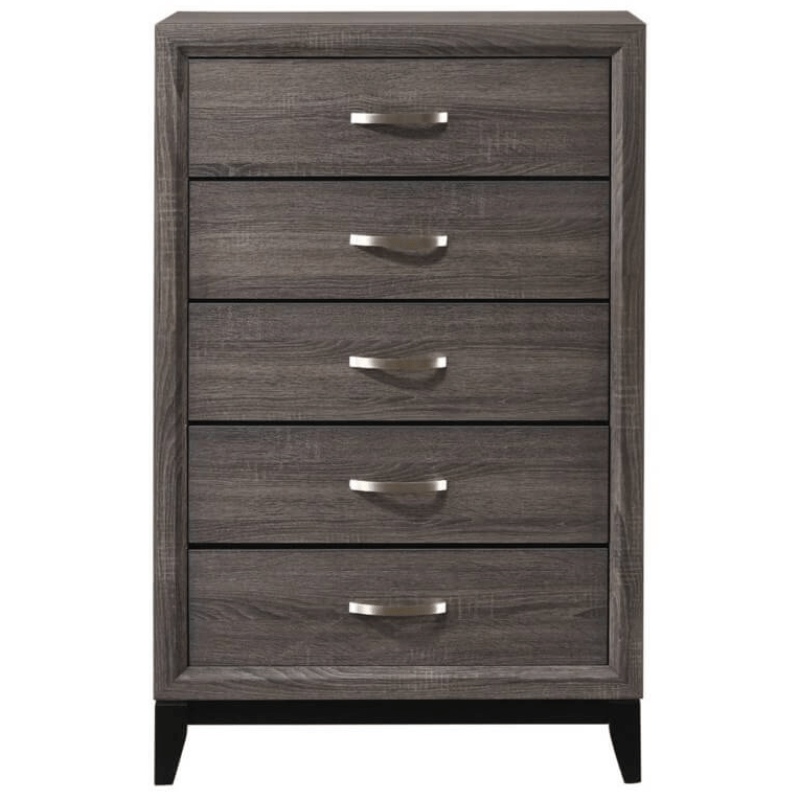 Akerson Chest By Crown Mark with handles and 6 drawers product image