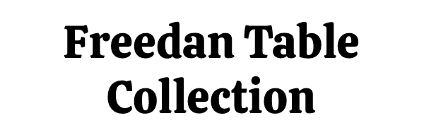Freedan Table Collection Banner image