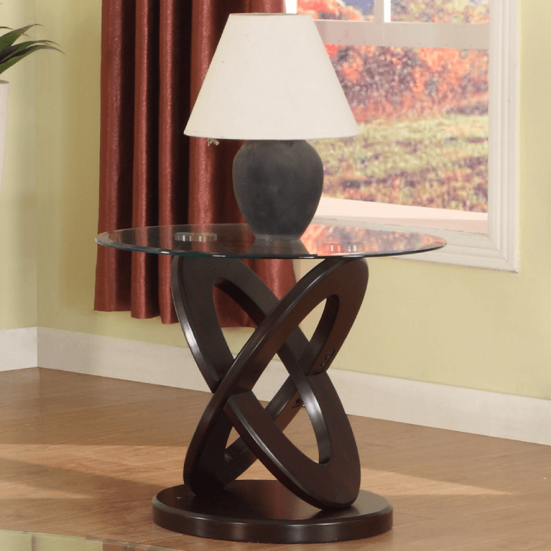 Cyclone End Table By Crown Mark