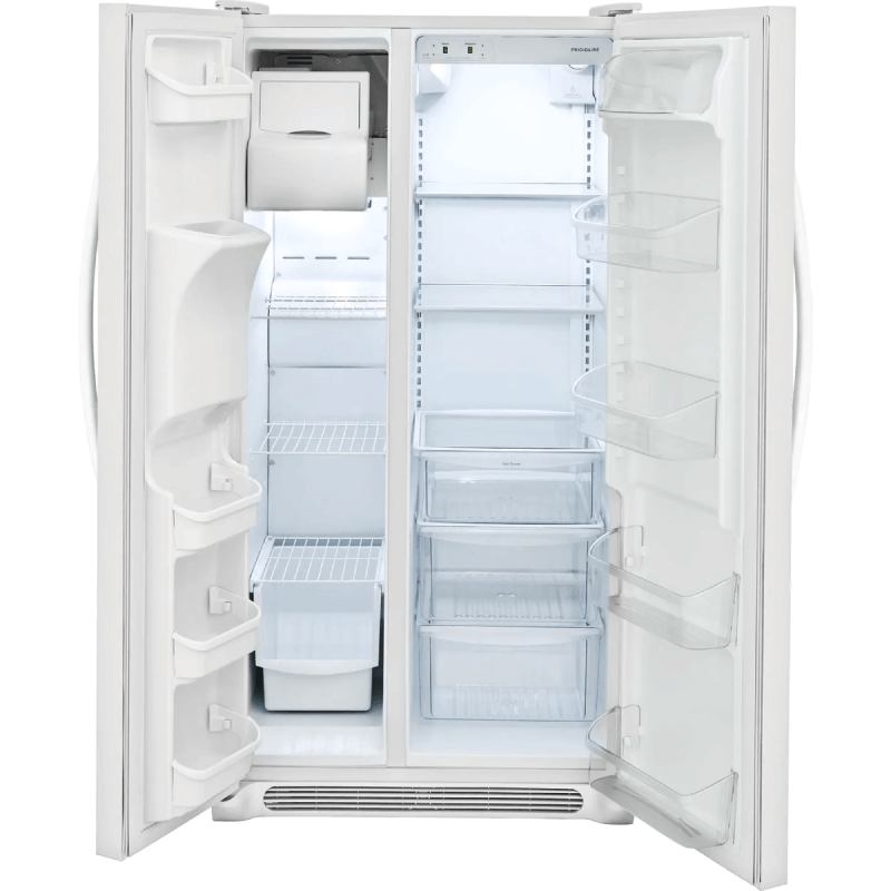 FFSS2615TP Frigidaire 25.5 Cu. Ft. Side-by-Side Refrigerator open