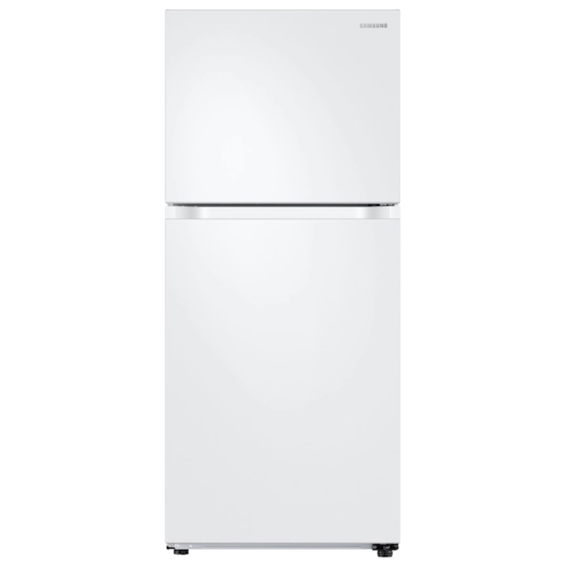Samsung 18 cu. ft. Top Freezer Refrigerator with FlexZone™ and Ice Maker in White