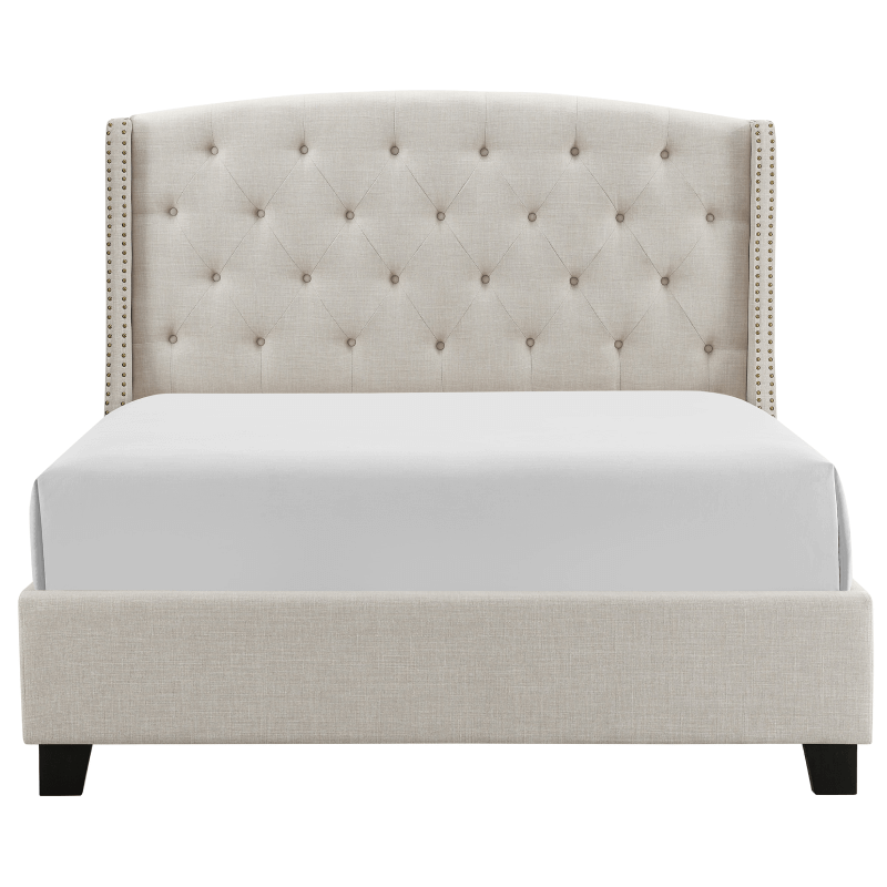 Eva in Ivory Queen Bed By Crown Mark