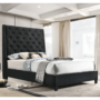 5265BKQ Queen Black Upholstered By crown mark product image
