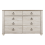 Willowton dresser front by ashley product image