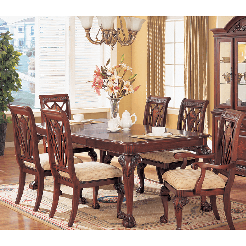7 Piece Formal Dining Set By Asia Direct