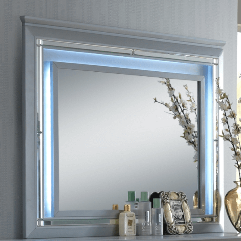 Lillian LED Mirror By Crown Mark