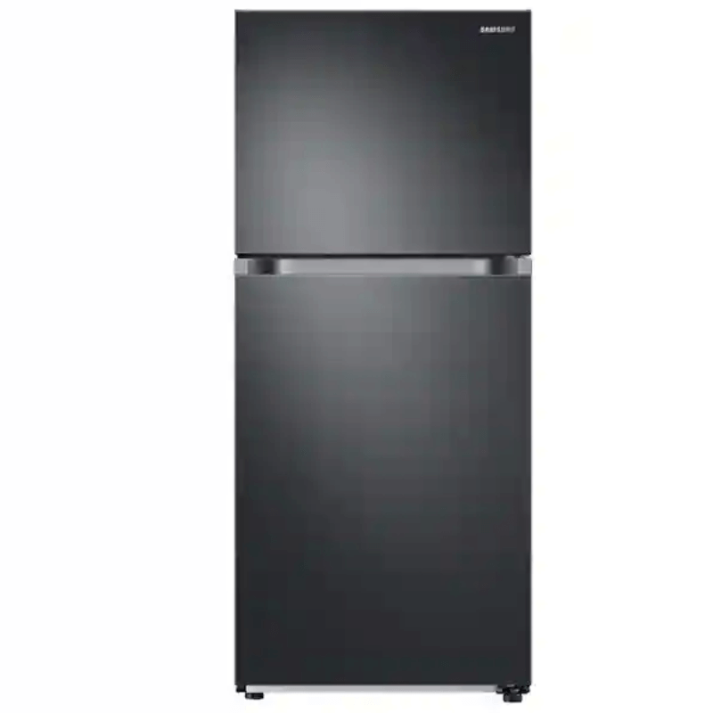 Samsung 18 cu. ft. Top Freezer Refrigerator with FlexZone™ and Ice Maker in Black Stainless Steel