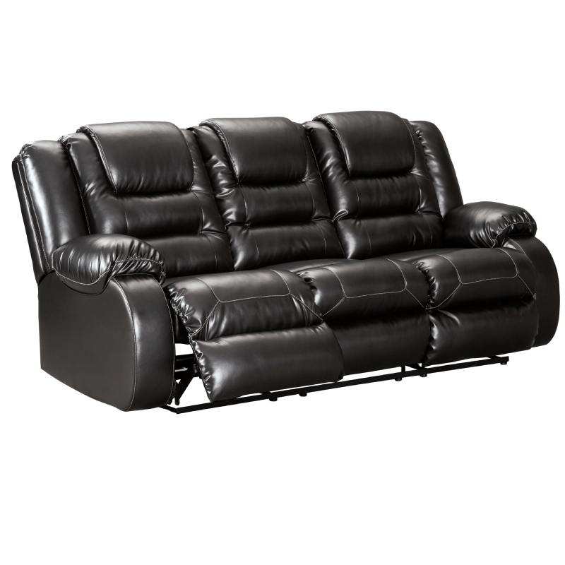 Vacherie in Black Dual Recliner Sofa By Ashley