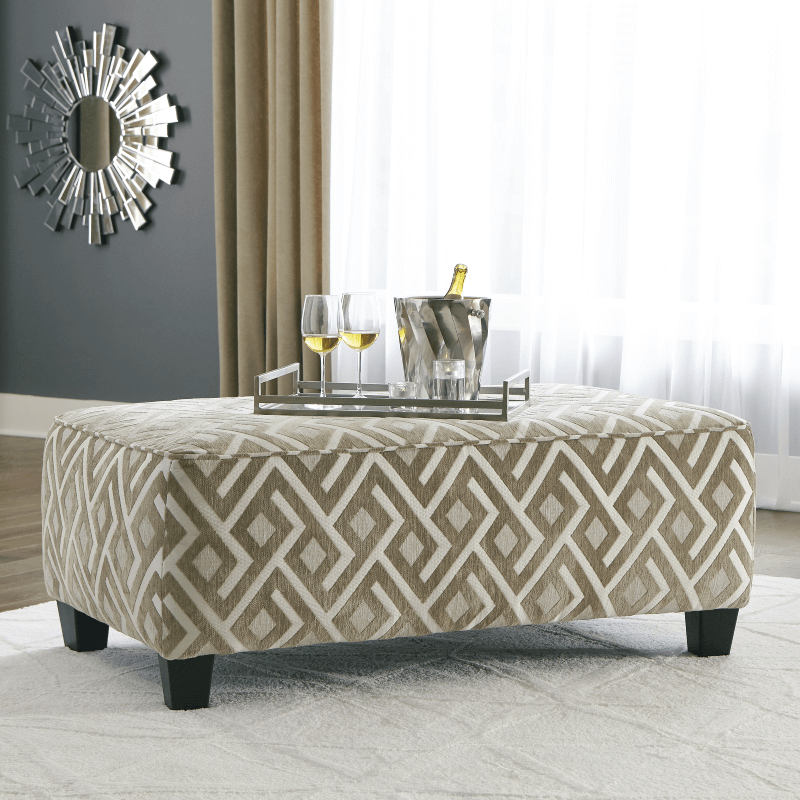 Dovemont Oversized Accent Ottoman By Ashley