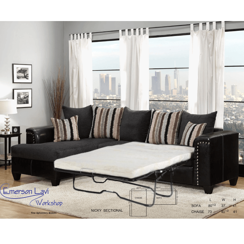 Nicky Sectional Sleeper By Emerson Lavi Workshop