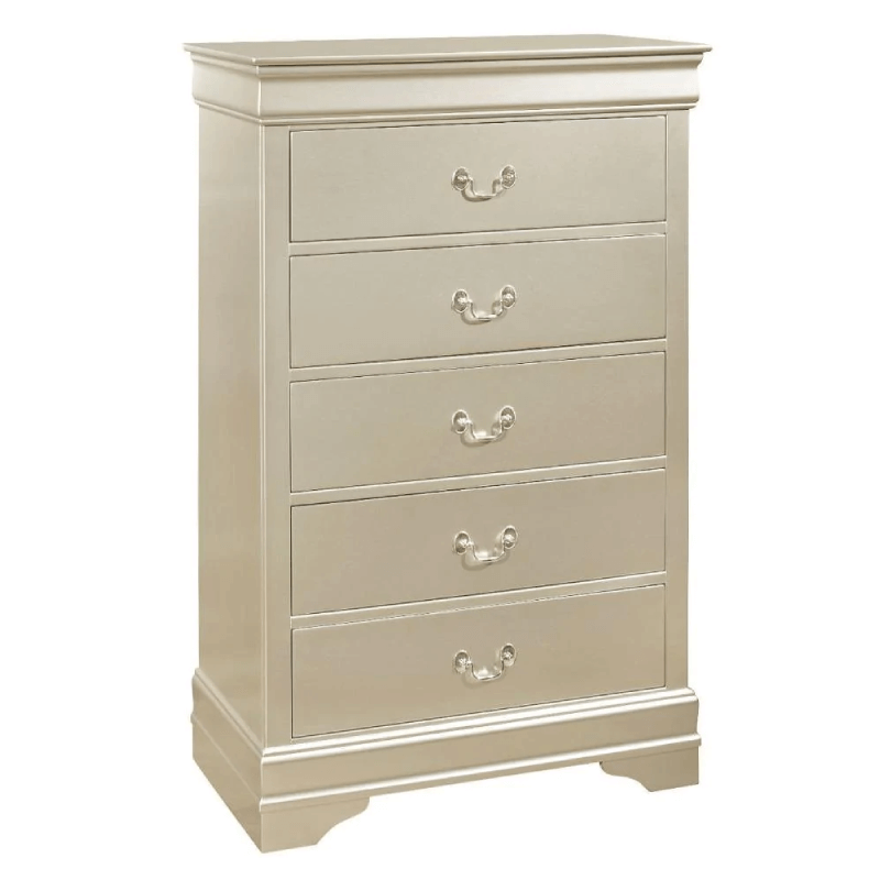 Louis Philip Chest In Champagne By Crown Mark