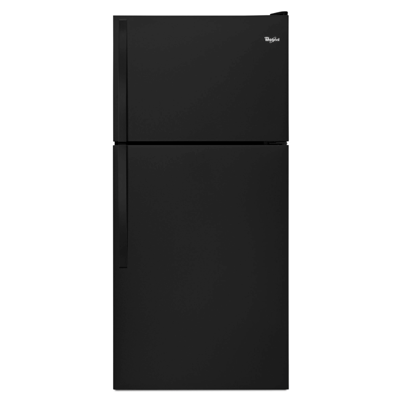 Whirlpool 18 cu. ft. 30-inch Wide Top Freezer Refrigerator In Black