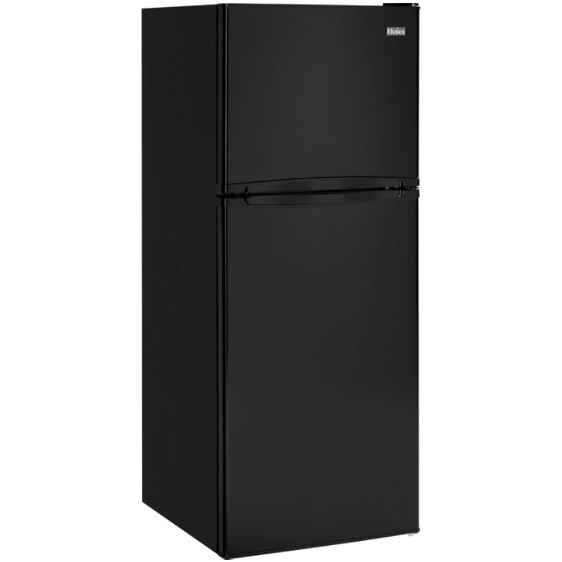 Haier 9.8 Cu. Ft. Top Freezer Refrigerator angled product image