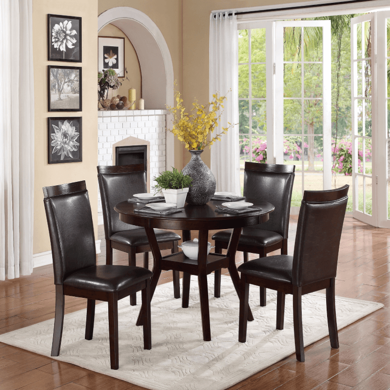 Shankmen 5 Piece Dining Set By Home Elegance product image