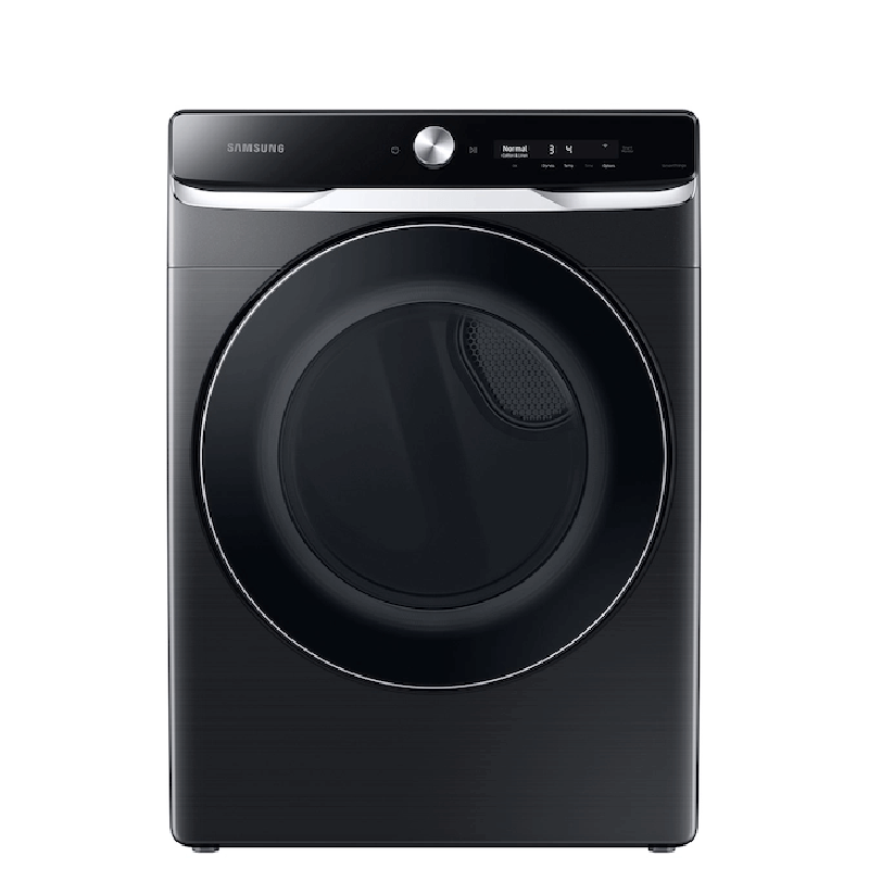 Samsung 7.5 cu. ft. Smart Dial Gas Dryer with Super Speed Dry in Brushed Black