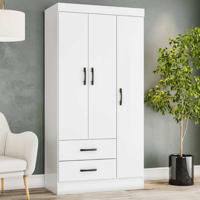 White Wardrobe Chest By Casa Blanca Furniture product image