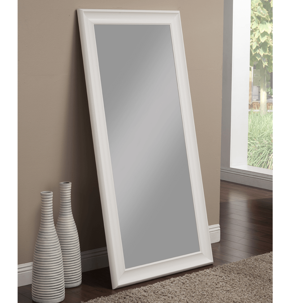 Full Length Mirror 65″x31″ in White By Martin Svensson Home