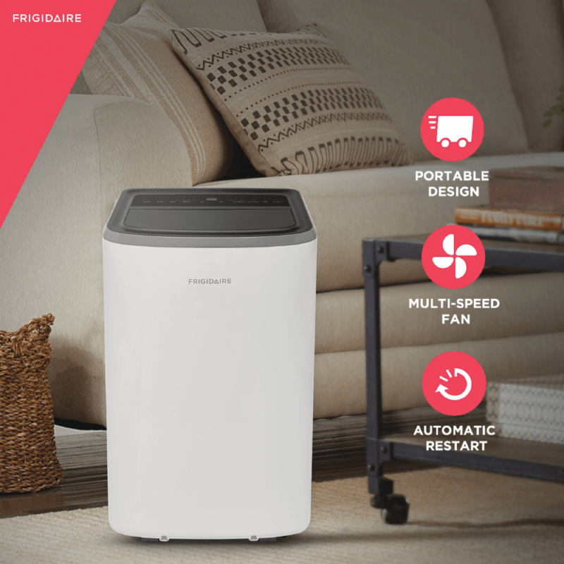 Frigidaire 3-in-1 Portable Room Air Conditioner 10,000 BTU (ASHRAE) / 6,500 BTU (DOE) with info product image