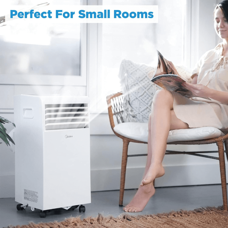 MAP06R1BWT Midea 6,000 BTU AC perfect for small rooms product image