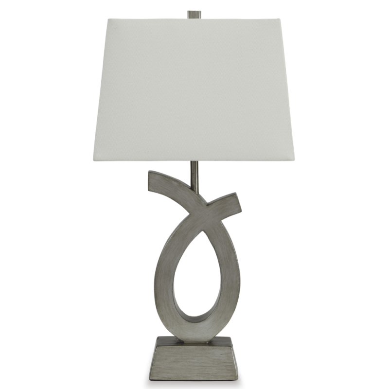 Amasai Table Lamps in Silver By Ashley no background product image