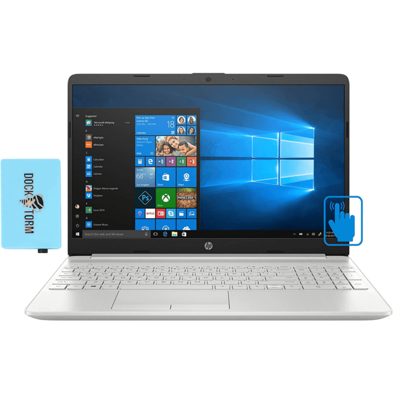 HP 15 Business Laptop 15.6" HD Touchscreen 11th Gen 16GB RAM, 2TB PCIe SSD, product image