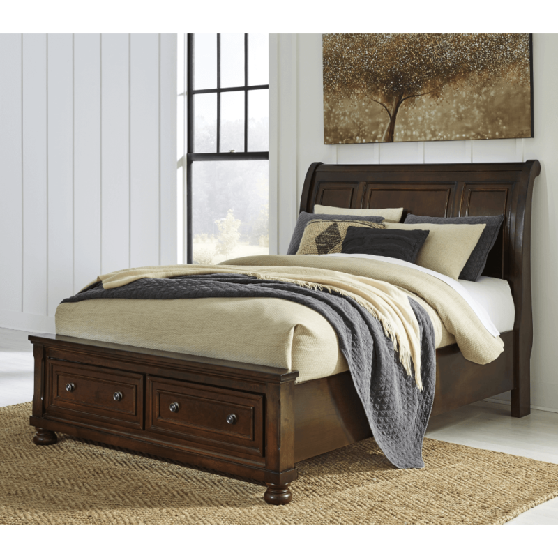 Porter Queen Sleigh Bed With Storage By Ashley product image