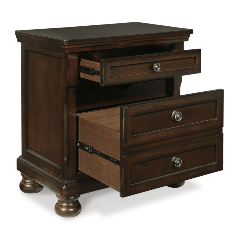 Porter 2 Drawer Nighstand By Ashley drawers open product image