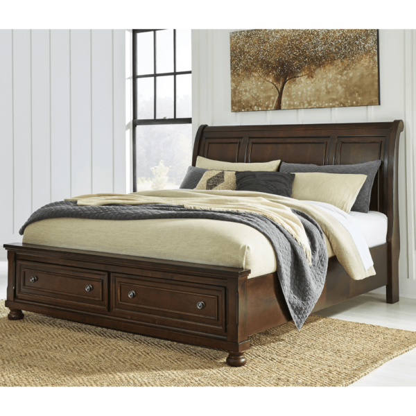 Porter California King Sleigh Bed With Storage By Ashley product image