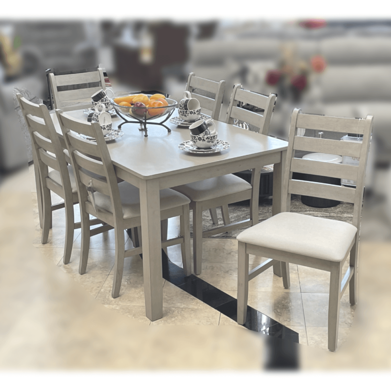 Pascal 7 Piece Dining Set By New Classic Furniture chair out product image