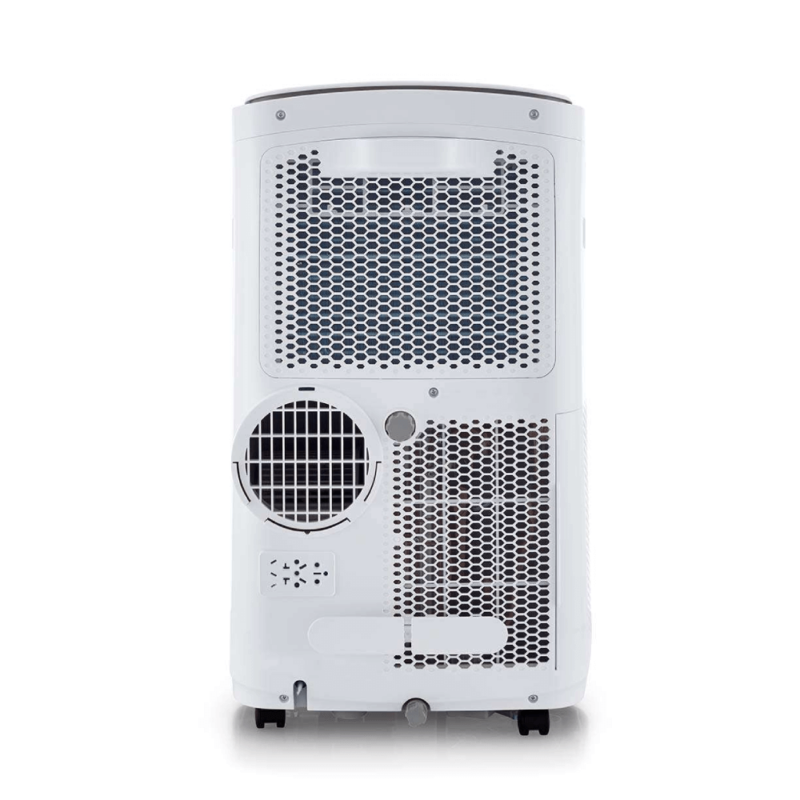 Midea 8,200 BTU SACC SmartCool Portable Air Conditioner back no background product image