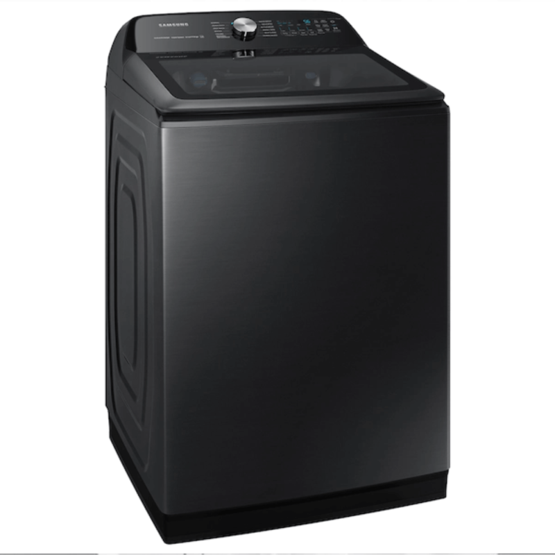 5.1 cu. ft. Smart Top Load Washer with ActiveWave™ Agitator and Super Speed Wash in Brushed Black product image