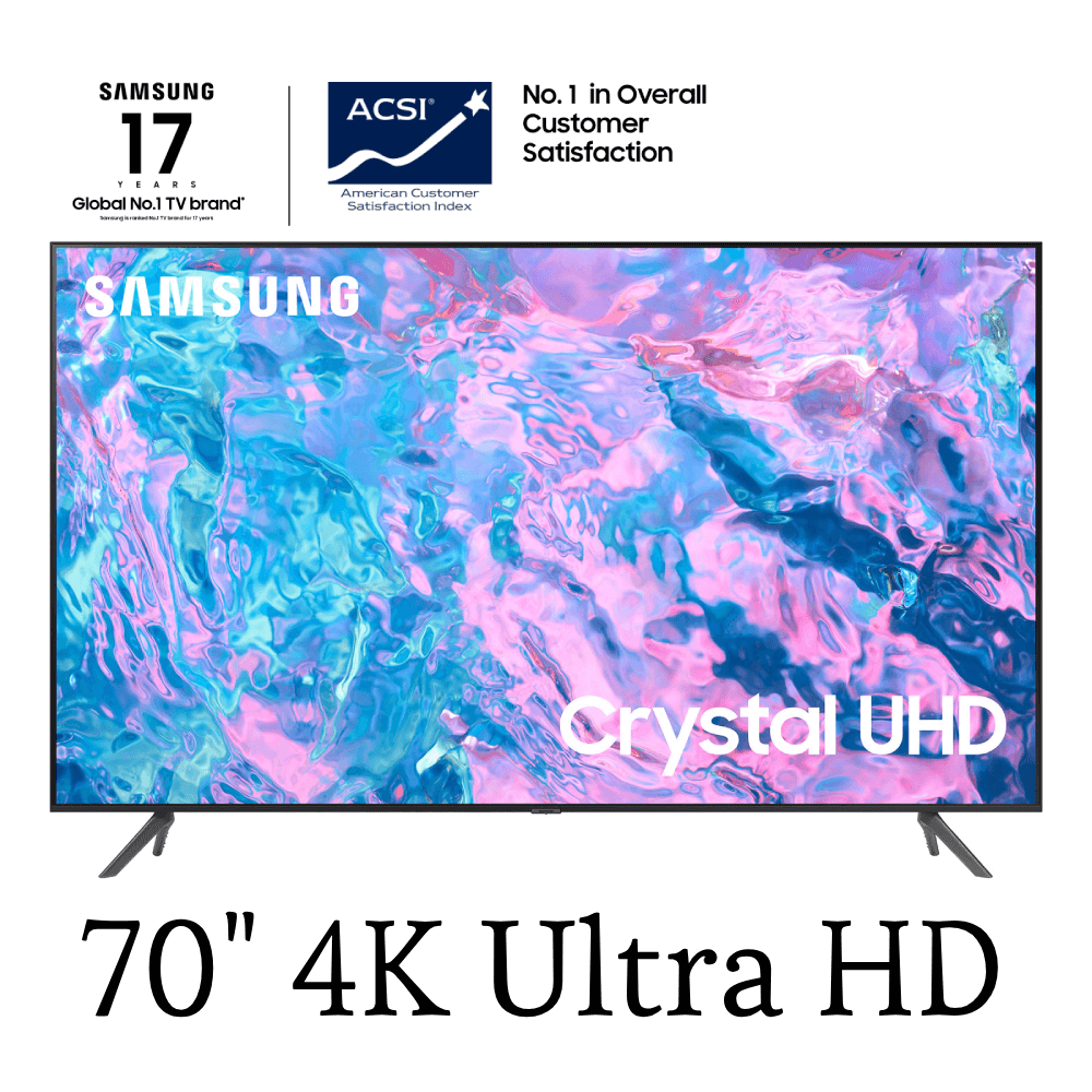 Samsung 70″ Class Crystal UHD TV